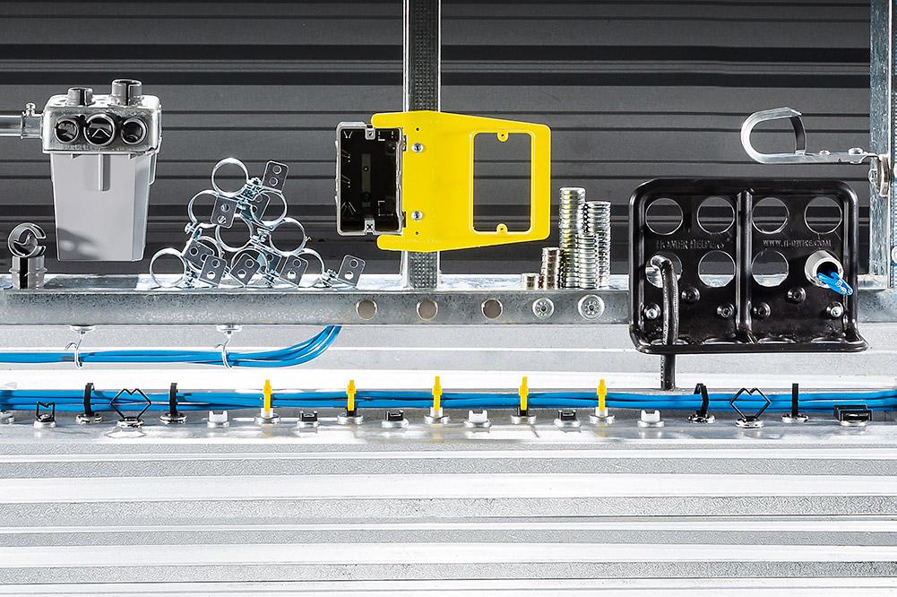 Plastic Romex Connectors Push In Connectors RackATiers