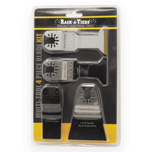 4 Piece MultiTool Blade Set RackATiers Since 1995