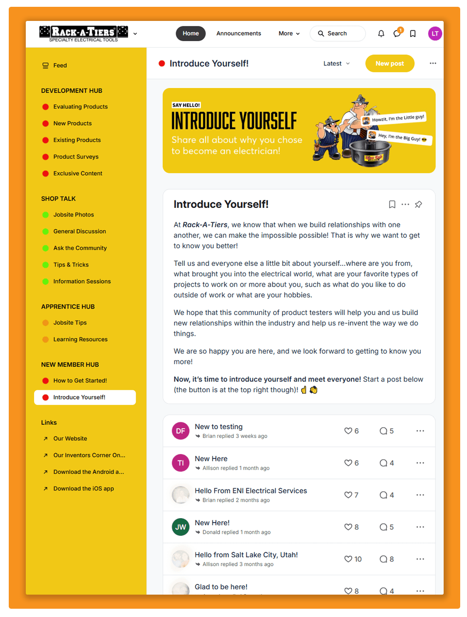 Inventors Corner Homepage