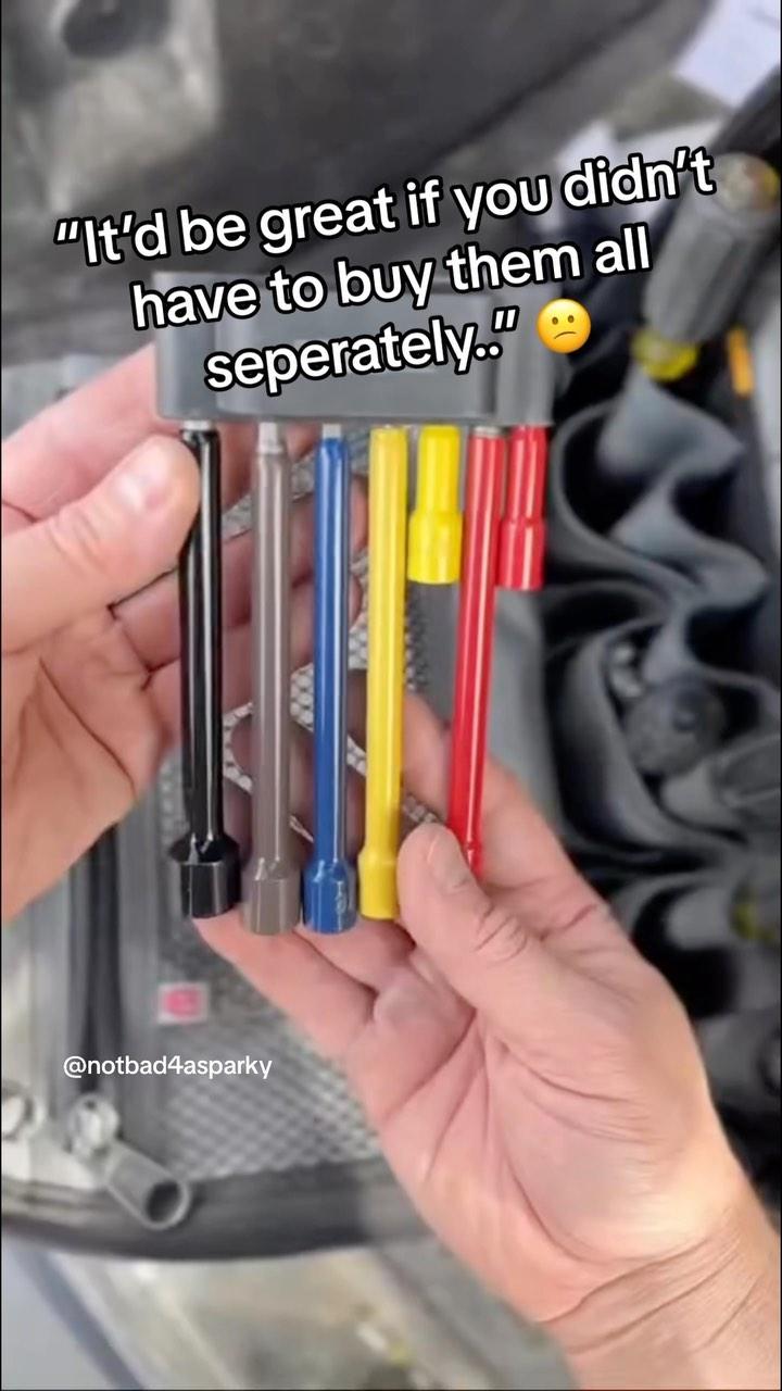 🚀The Rack-A-Tiers Hex Bit Kit is finally here. Cop one in the link in our bio. Thanks to @notbad4asparky for showing off the gear, go chuck him a follow! #rackatiers #rackatierstools #hexbits #hexbitkit #electrician #sparky #resi #electricianlife #bluecollar #bluecollarlife #residentialelectrician #tooltok #residentialelectrician #commercialelectrician #electricalwork #electricians #hardhat