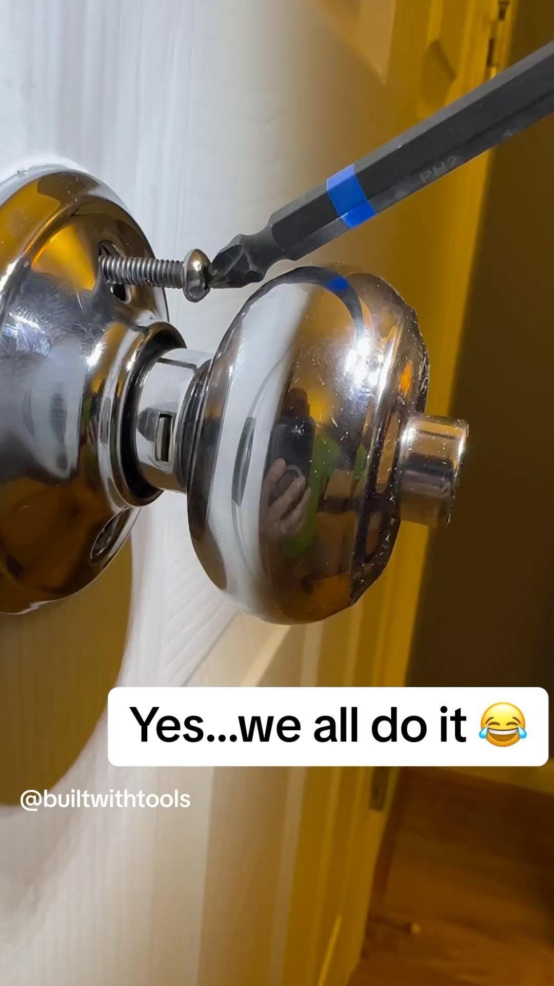 Have you never done it? 😂😂@builtwithtools showin the sneaky route with our infamous double ended racky bits. Pick them up from your supply house or the link in our bio. #rackatiers #rackatierstools #electrician #rackybits #commercialelectrician #residentialelectrician #sparky #sparkylife #electricians #electriciantools #electriciansdoitbetter #electricianlife #electricianhumor #bluecollar #bluecollarlife #diyhack #comstruction #constructionlife #homerepair