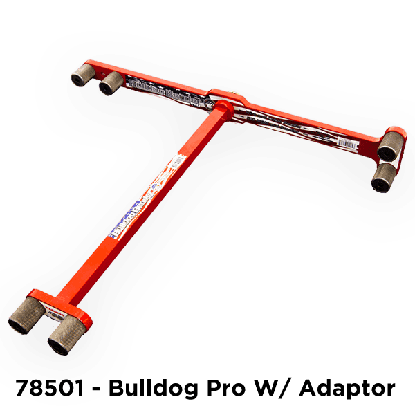 bulldog pro wire bender with adaptor attached