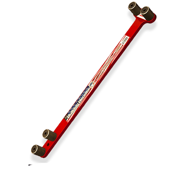 A red bulldog original wire bending tool.