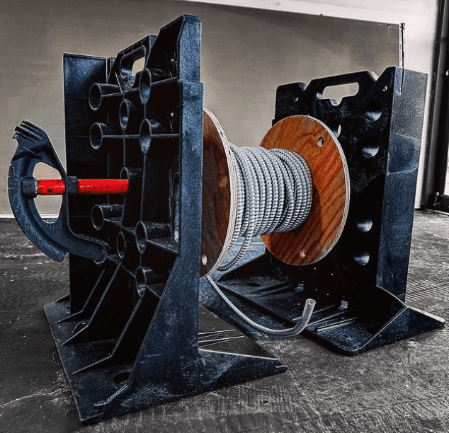 Control Wire Dispensing Rack Rack-A-Tiers XL Wire Dispenser - Rack-A-Tiers Since 1995