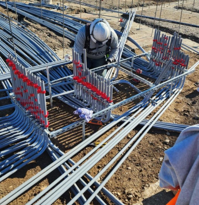 Slammers Rigid/PVC Conduit Spacer- 50 Pack - Rack-A-Tiers Since 1995