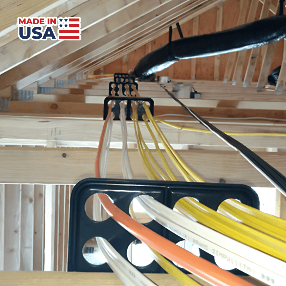 Electrical Above Racks Overhead Wiring - Rack-A-Tiers Since 1995